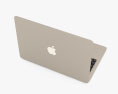 Apple MacBook Air 13 inch M3 2024 Starlight Modello 3D