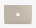 Apple MacBook Air 13 inch M3 2024 Starlight Modelo 3d