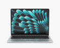 Apple MacBook Air 13 inch M3 2024 Silver 3D модель