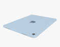 Apple iPad Air M2 11-inch (2024) Blue 3D 모델 