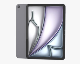 Apple iPad Air M2 11-inch (2024) Space Gray 3D-Modell