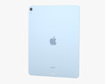 Apple iPad Air M2 13-inch (2024) Blue 3Dモデル