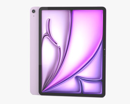 Apple iPad Air M2 13-inch (2024) Purple 3D model