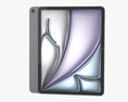 Apple iPad Air M2 13-inch (2024) Space Gray 3Dモデル