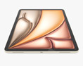 Apple iPad Air M2 13-inch (2024) Starlight Modelo 3d