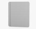 Apple iPad Pro M4 2024 13 inch Silver 3D模型