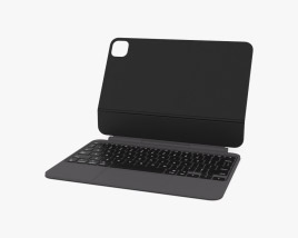 Apple Magic Keyboard 2024 Black Modèle 3D