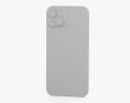 Apple iPhone SE 4 2024 Silver 3d model