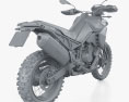 Aprilia Tuareg 660 2024 3D 모델 