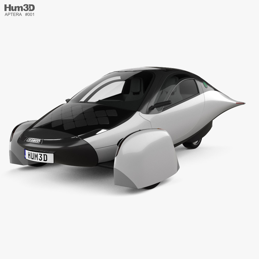 Aptera Solar EV 2024 3D-Modell