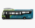 Arriva Milton Keynes Electric Bus 2014 3d model side view
