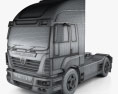 Ashok Leyland Newgen Tractor Truck 2018 3d model wire render