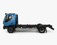 Ashok Leyland Avia D120 底盘驾驶室卡车 2015 3D模型 侧视图
