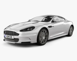 3D model of Aston Martin DBS 2015