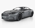 Aston Martin DBS 2015 3d model wire render