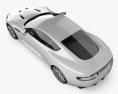 Aston Martin DBS 2015 3d model top view