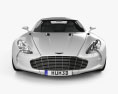 Aston Martin One-77 2013 3D模型 正面图