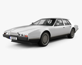 3D model of Aston Martin Lagonda 1985