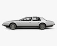Aston Martin Lagonda 1985 3D-Modell Seitenansicht