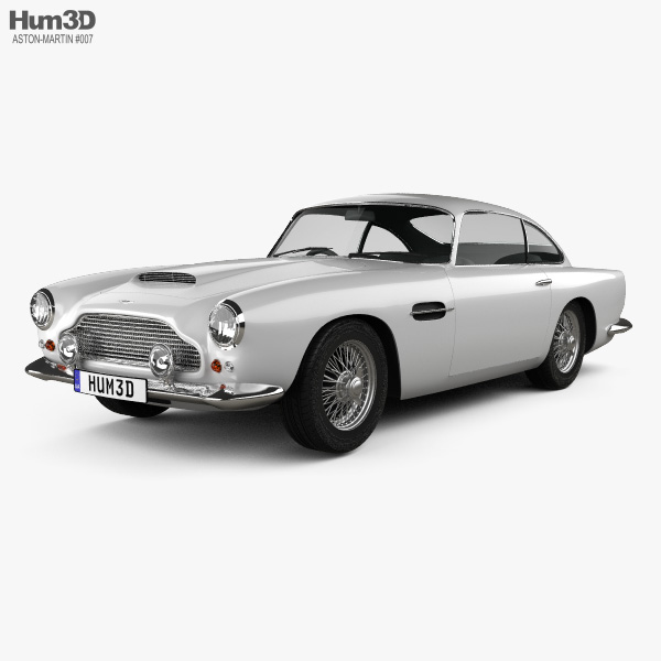 Aston Martin DB4 1958 3D model