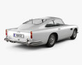 Aston Martin DB4 1958 3D模型 后视图