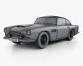 Aston Martin DB4 1958 3D模型 wire render