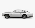 Aston Martin DB4 1958 3D модель side view