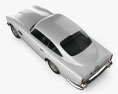 Aston Martin DB4 1958 3D-Modell Draufsicht