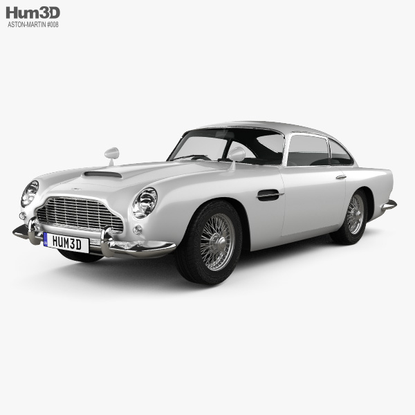 Aston Martin DB5 1963 3D-Modell