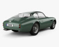 Aston Martin DB4 GT Zagato 1960 Modelo 3D vista trasera