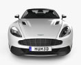 Aston Martin Vanquish 2015 Modello 3D vista frontale
