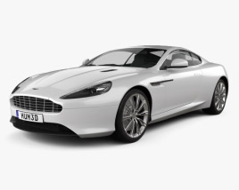 Aston Martin DB9 2015 3D模型
