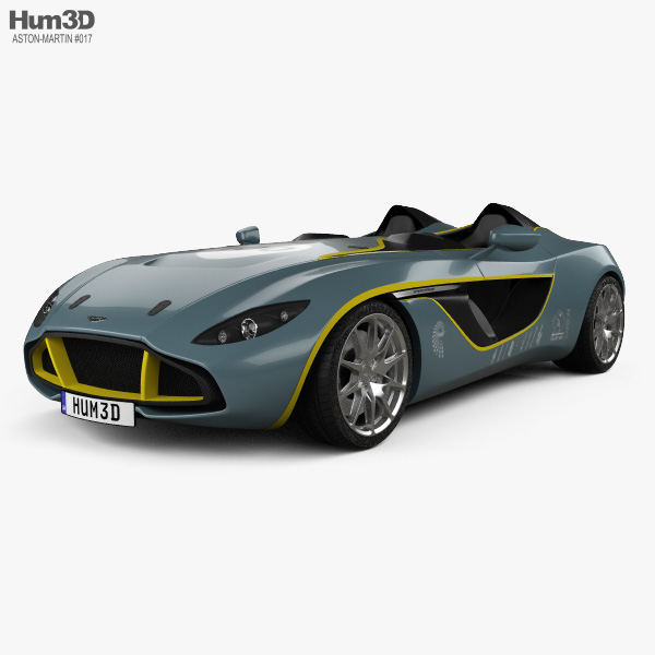 Aston Martin CC100 Speedster 2014 3D model