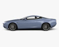 Aston Martin DB9 Coupe Zagato Centennial 2016 3D-Modell Seitenansicht