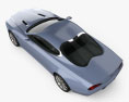 Aston Martin DB9 Coupe Zagato Centennial 2016 Modello 3D vista dall'alto