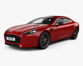 3D model of Aston Martin Rapide S 2016