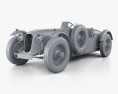 Aston Martin 2-Litre Speed Model 1939 3d model clay render