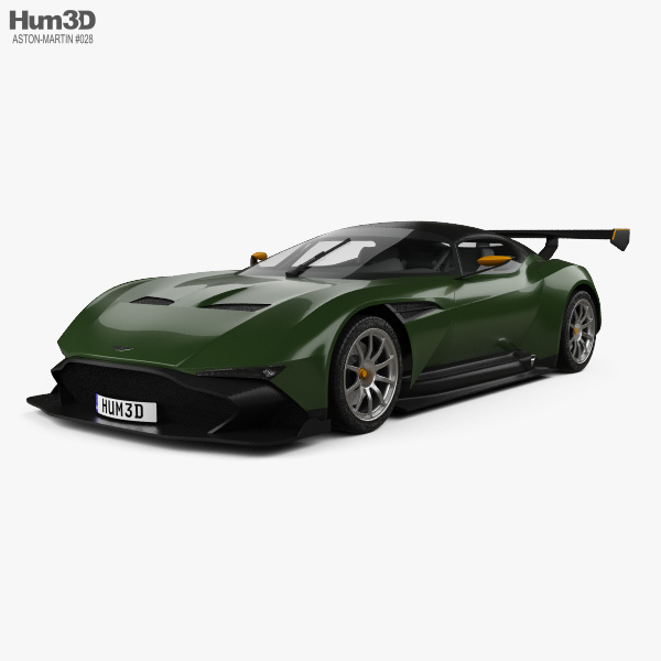 Aston Martin Vulcan 2018 3D model