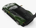 Aston Martin Vulcan 2018 3D模型 顶视图