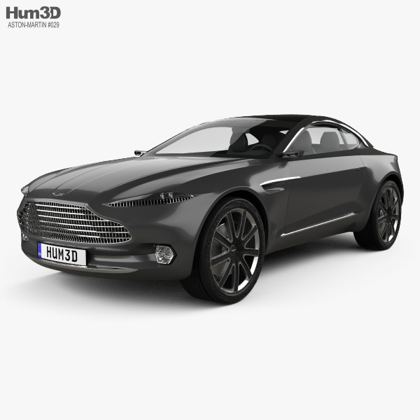 Aston Martin DBX Concept 2015 3D model