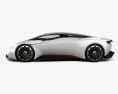 Aston Martin DP-100 Vision Gran Turismo 2014 3d model side view