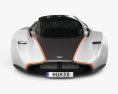 Aston Martin DP-100 Vision Gran Turismo 2014 Modello 3D vista frontale