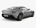 Aston Martin DB10 2018 3d model back view