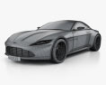 Aston Martin DB10 2018 3d model wire render