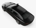 Aston Martin Lagonda 2018 3D-Modell Draufsicht