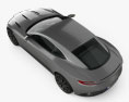 Aston Martin DB11 2020 3D-Modell Draufsicht