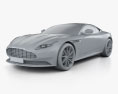 Aston Martin DB11 2020 3d model clay render