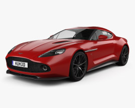 Aston Martin Vanquish Zagato 2019 3D模型