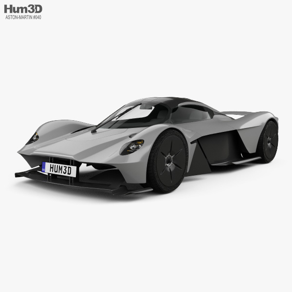 Aston Martin Valkyrie 2018 Modello 3D