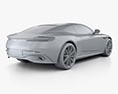 Aston Martin DB11 з детальним інтер'єром 2020 3D модель